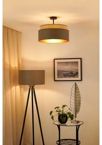 Brilagi - Plafonieră OREGON VEGE 1xE27/15W/230V, Ø 45 cm, gri