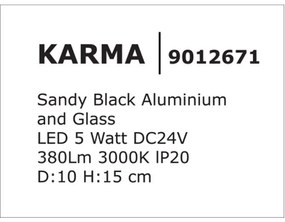 Accesoriu, Corp de iluminat pentru sina magnetica Buxton, Loop sau Sign, Karma