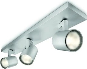 Philips RUNNER 53093/48/12 - Spot LED RGBW dimabil, 3x GU10 6W 230V, finisaj cromat, cu telecomandă inclusă