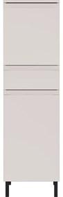 Dulap de baie crem înalt, îngust 34x120 cm Salinas – Germania
