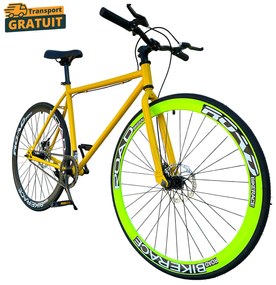 Bicicleta Urbana New Speed, roti 700C 28 inch, usoara, frane pe disc, NS72