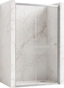 Usa de nisa culisanta Rea Primo Slide 130 cm sticla 4 mm crom