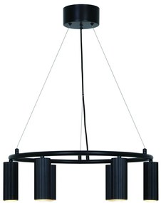 Candelabru Design Scandinav Minimalist, 6xGU10, Vico negru