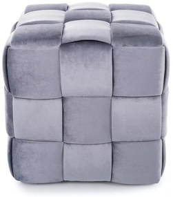 Taburet Casel velvet gri Tap.252