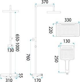 Set dus REA Bari Titanium