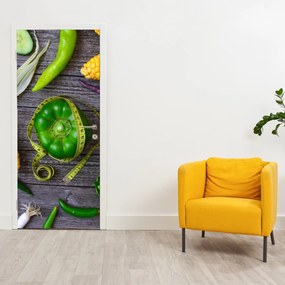 Fototapet pentru ușă - Legume (95x205cm)