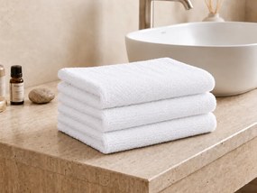 Prosop de maini Deluxe 30x50 cm alb