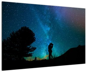 Tablou - Întâlnire sub stele (90x60 cm)