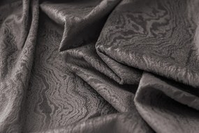 Draperie opaca DUNES VELVET 140x250 cm, gri inchis Agatat: Inele metalice