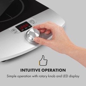 Klarstein VariCook Single, 1800 W, plită cu inducție