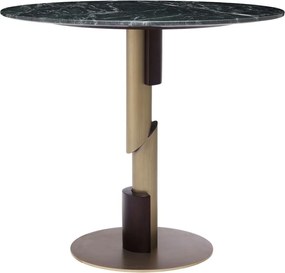 Masa design modern LUX cu blat din marmura Flow verde