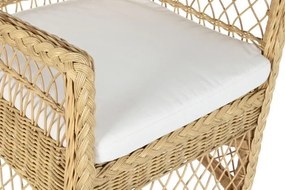 Fotoliu de exterior, din rattan, Selma
