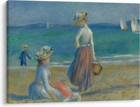 Tablou - Auguste Renoir, Figures on the Beach, reproducere (70x50 cm)
