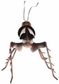 Decorațiune de grădină din metal Grasshopper, 27 x13 x 13 cm