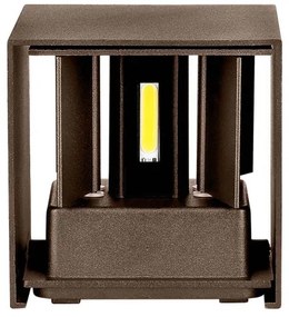 Aplică LED de exterior LED/11W/230V 3000K IP65 maro