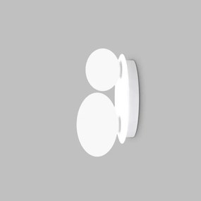 Aplica de perete design modern Ninfea ap2 alb