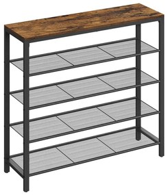 Pantofar DAVOR maro/negru