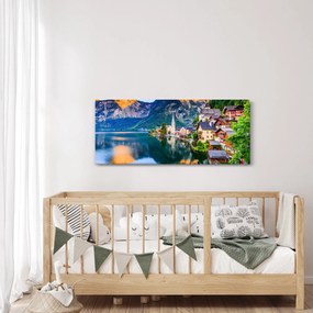 Tablou - Sat alpin (120x50 cm)
