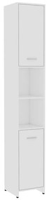802597 vidaXL Dulap de baie, alb, 30x30x183,5 cm, PAL