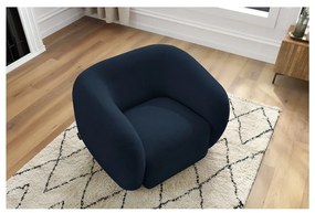 Fotoliu albastru închis Celine – Bobochic Paris