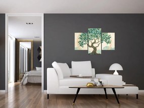 Tablou – Mozaic elegant cu arbore (90x60 cm)