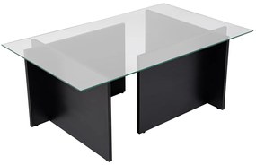 Masă de cafea Vetrino Wood Black