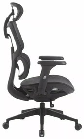 Scaun de birou Devon negru