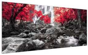 Tablou cu peisaj d toamnă (120x50 cm), în 40 de alte dimensiuni noi