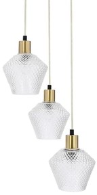 Lustră pe cablu GRENIKO 3xE14/40W/230V