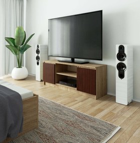 Măsuță TV Dariel (Stejar sonoma + wenge). 1069395