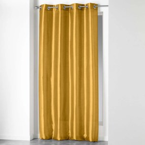 Draperie galbenă din microsatin 140x240 cm Shana – douceur d'intérieur