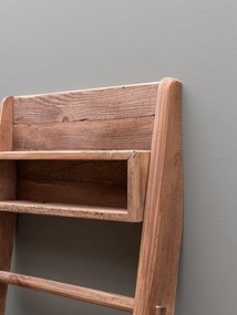 Etajera din lemn de pin, cu 3 rafturi, Utah