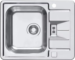 Chiuveta inox Alveus Line Maxim 60 Satin 62x50 cm