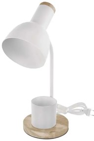 Lampă de masă POPPY 1xE27/25W/230V albă