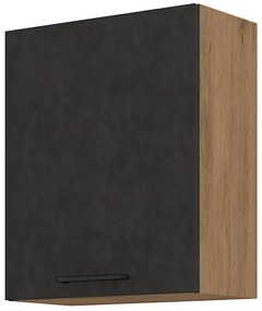 Dulap superior de bucătărie Virion 60 G 72 1F (stejar lancelot + matera). 1032586
