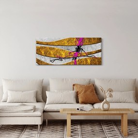 Tablou cu abstracție (120x50 cm)
