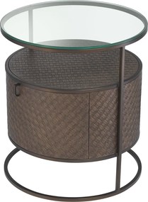 Noptiera/ Masuta laterala design LUX Napa Valley bronz 113397 HZ