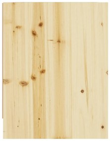 Noptiere, 2 buc., 40x30,5x40 cm, lemn masiv de brad 2, Lemn deschis