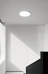Plafonieră LED de tavan cu senzor de amurg și mișcare MORETTI 24W/230V Ø 30 cm IP40 6500K