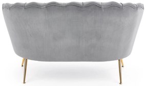 Canapea Altha XL (gri + Auriu). 1039470