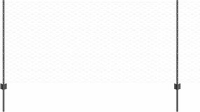 vidaXL Gard cu Stâlp Gri 1 x 50 m Oțel și PVC