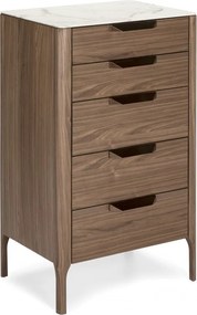 Dulapior cu 5 sertare design elegant Glayds AC-CP1806-A