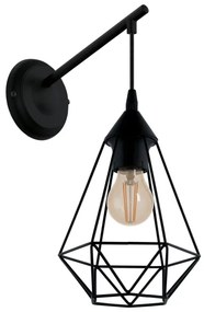 Eglo 49081 - Aplică perete TARBES 1xE27/60W/230V