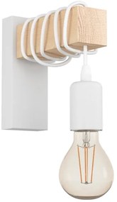 Eglo 43706 - Aplică de perete TOWNSHEND, 1x E27, 10W, 230V