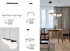 Lustra suspendata moderna cu 4 surse de lumina LED JOLINE