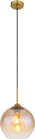 Globo 15788H - Candelabru suspendat pe cablu JAMESSA 1xE27/60W/230V, alamă