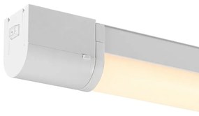 Aplica LED cu priza, protectie IP44, pentru baie Malaika 49 alb