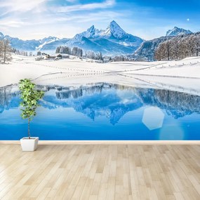 Fototapet Alpi de iarnă