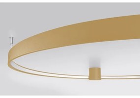 Plafonieră LED RIO LED/50W/230V CRI90 3000K d. 78 cm auriu Thoro TH.224