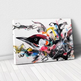 Tablou Canvas - Grafitti bird 50 x 80 cm